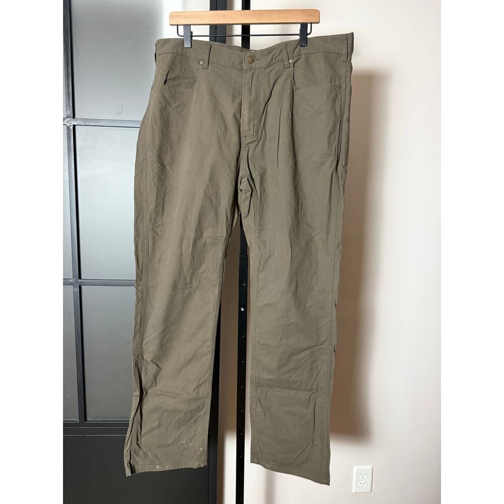 Tom Beckbe Reid Straight Leg Cotton Chino Pant Size 38 x 32